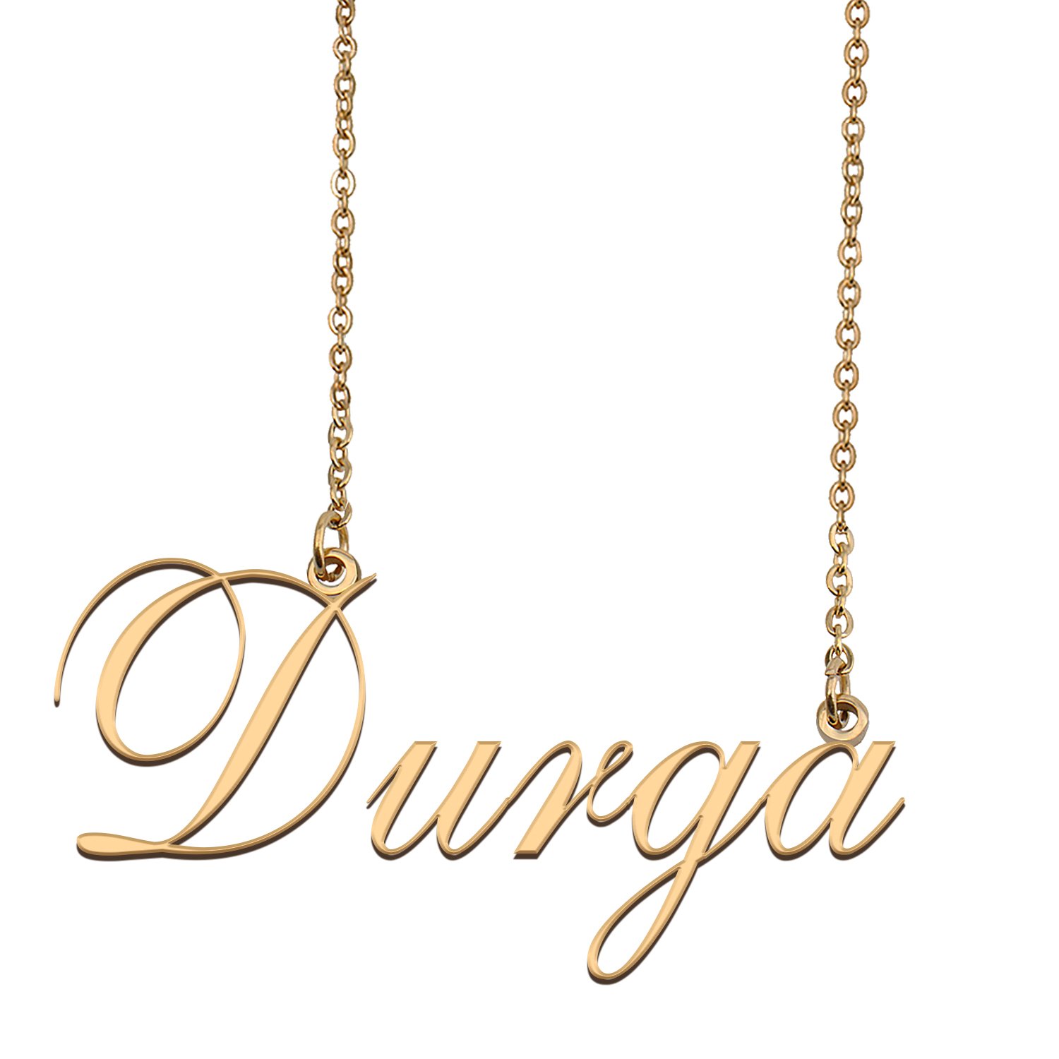 Customized Name Necklace 18K Gold Plated Jewelry Gift for Girlfriend for Her Kamyron