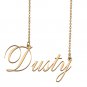Customized Name Necklace 18K Gold Plated Jewelry Gift for Girlfriend for Her Kanan