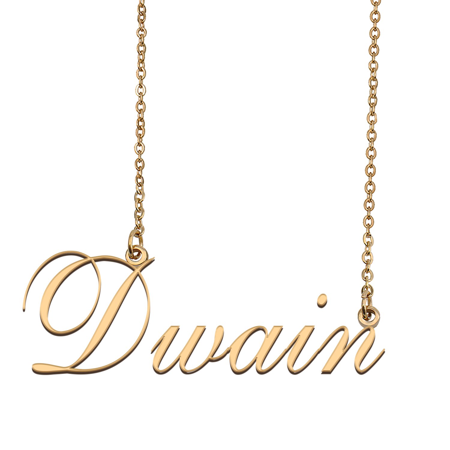Customized Name Necklace 18K Gold Plated Jewelry Gift for Girlfriend for Her Kancie