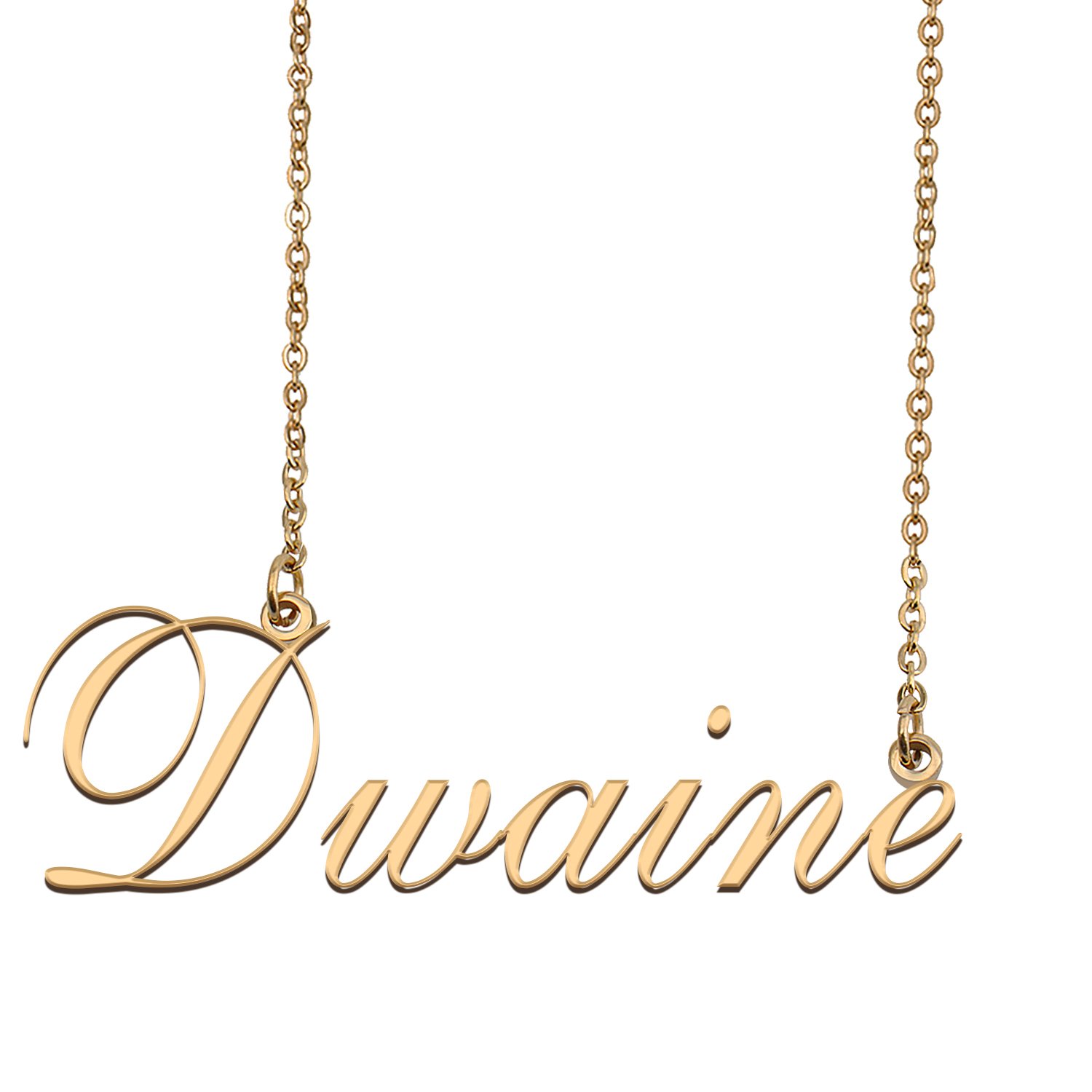 Customized Name Necklace 18K Gold Plated Jewelry Gift for Girlfriend for Her Kandece