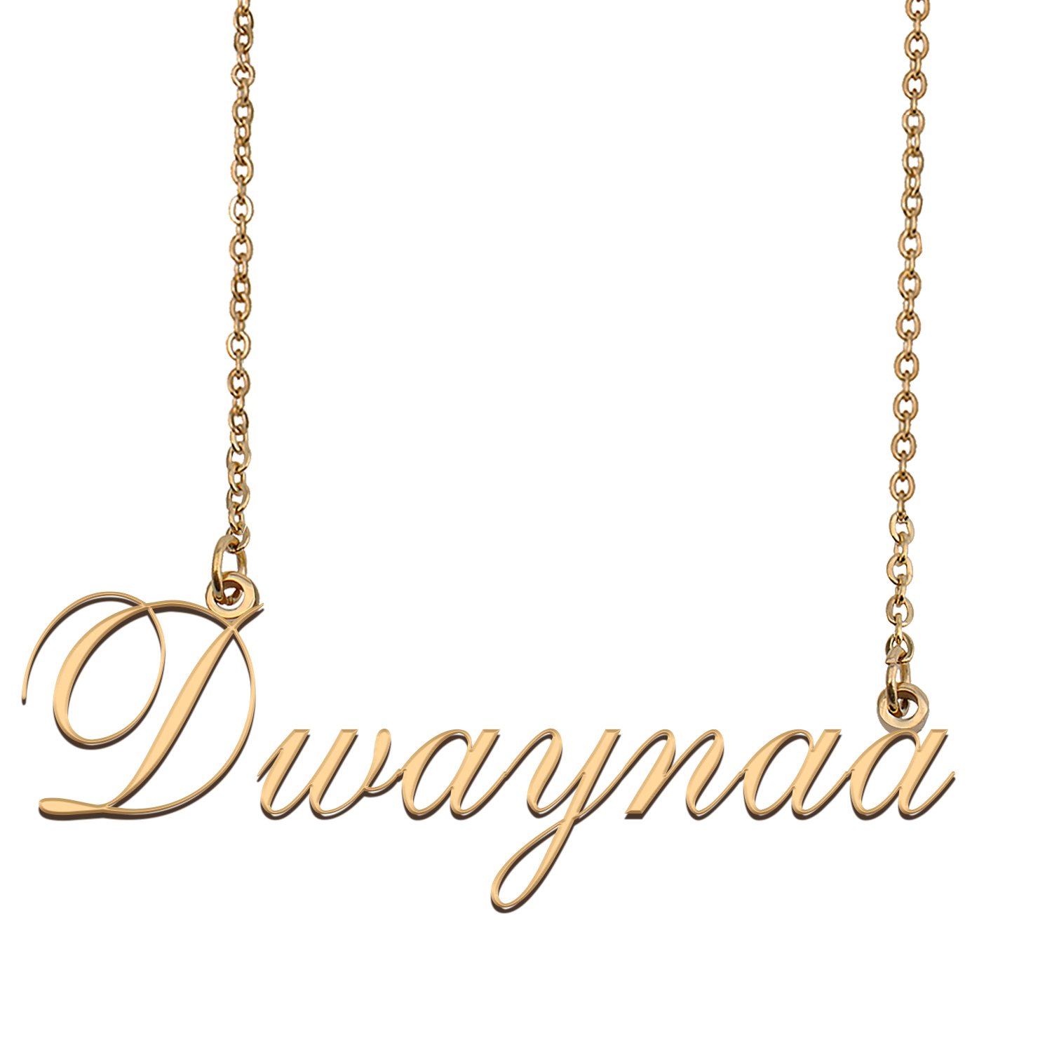 Customized Name Necklace 18K Gold Plated Jewelry Gift for Girlfriend for Her Kandice