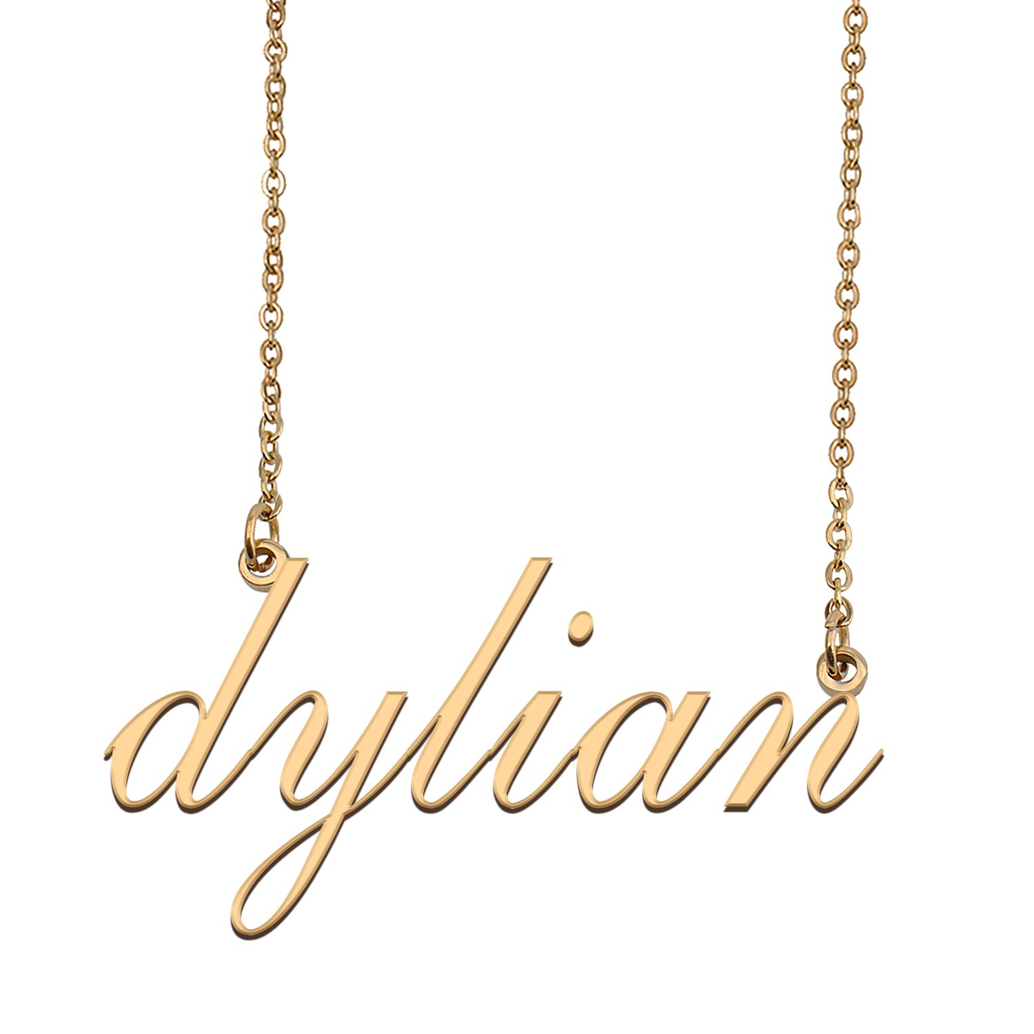 Customized Name Necklace 18K Gold Plated Jewelry Gift for Girlfriend for Her Kanira