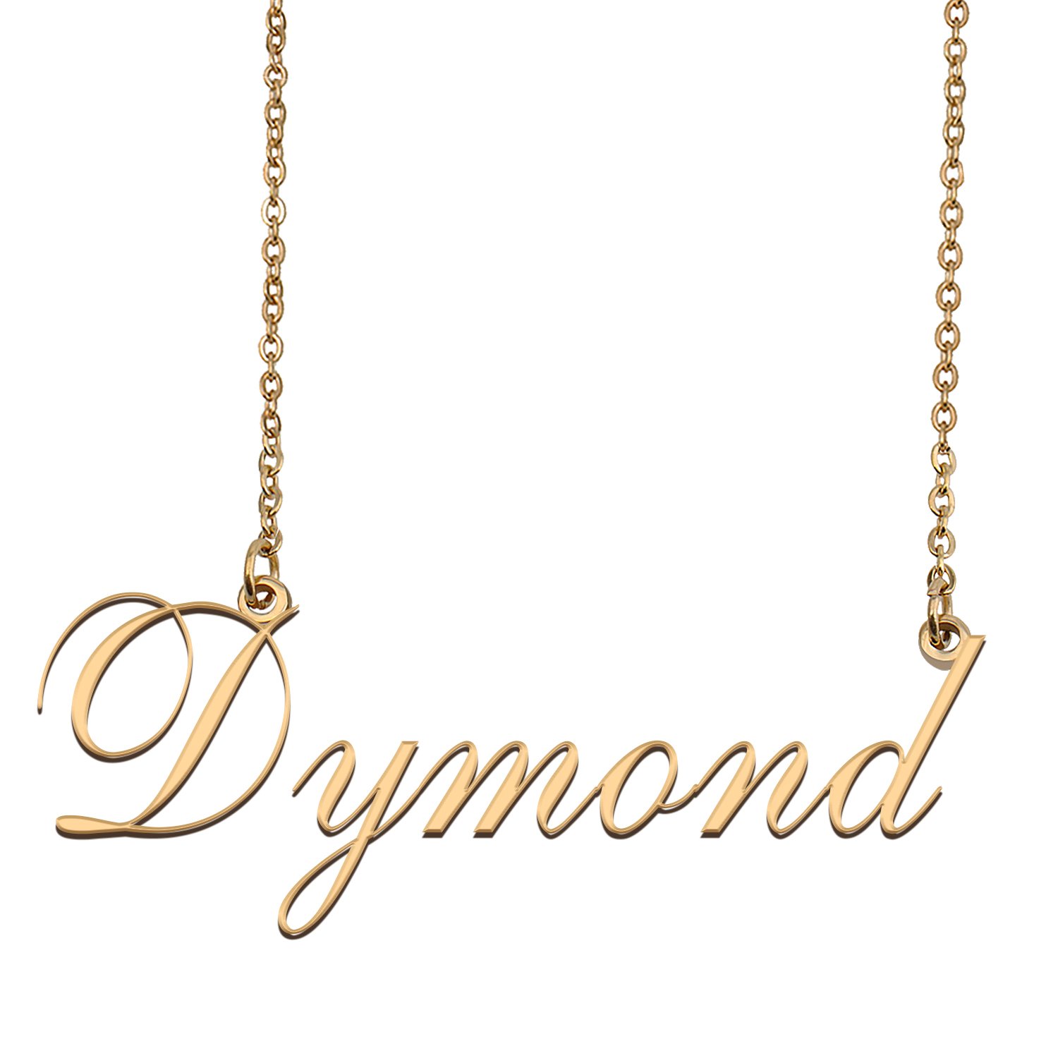 Customized Name Necklace 18K Gold Plated Jewelry Gift for Girlfriend for Her Kanoe