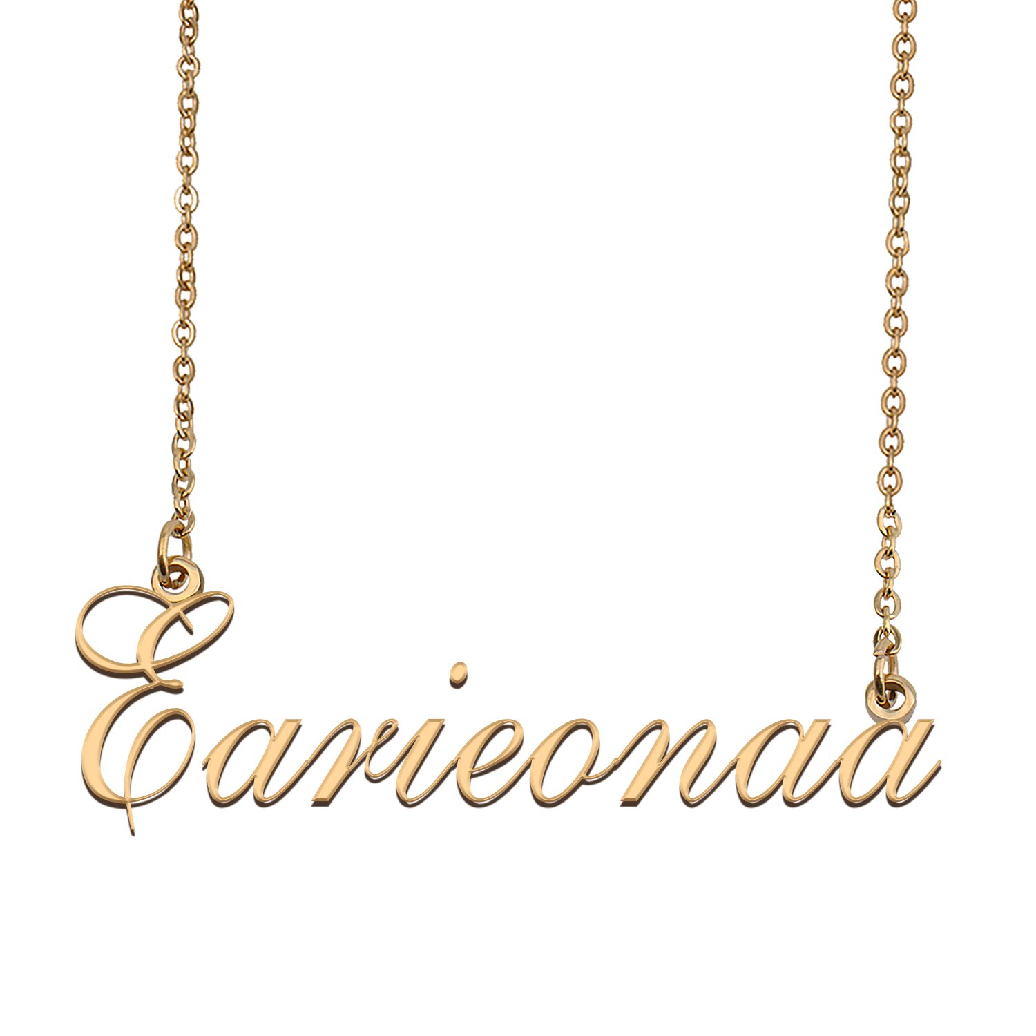 Customized Name Necklace 18K Gold Plated Jewelry Gift for Girlfriend for Her Karalyn