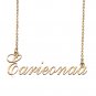 Customized Name Necklace 18K Gold Plated Jewelry Gift for Girlfriend for Her Karalyn