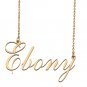 Customized Name Necklace 18K Gold Plated Jewelry Gift for Girlfriend for Her Kareunna