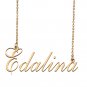 Customized Name Necklace 18K Gold Plated Jewelry Gift for Girlfriend for Her Karherine