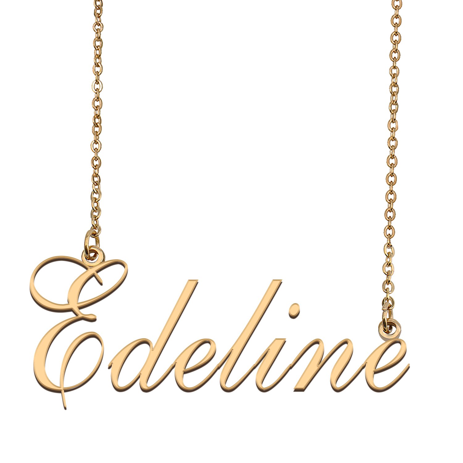 Customized Name Necklace 18K Gold Plated Jewelry Gift for Girlfriend for Her Karibya