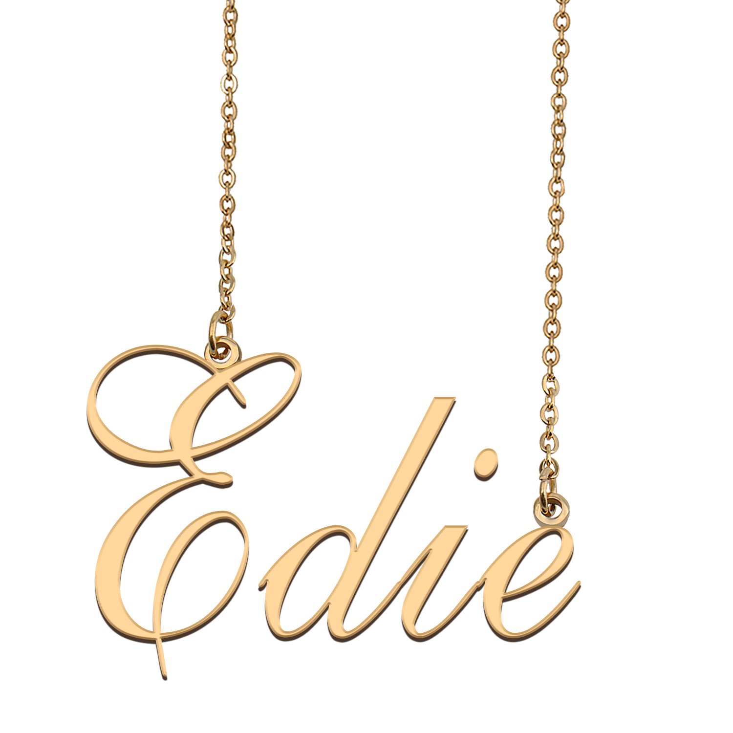 Customized Name Necklace 18K Gold Plated Jewelry Gift for Girlfriend for Her Karinah