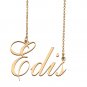 Customized Name Necklace 18K Gold Plated Jewelry Gift for Girlfriend for Her Karini