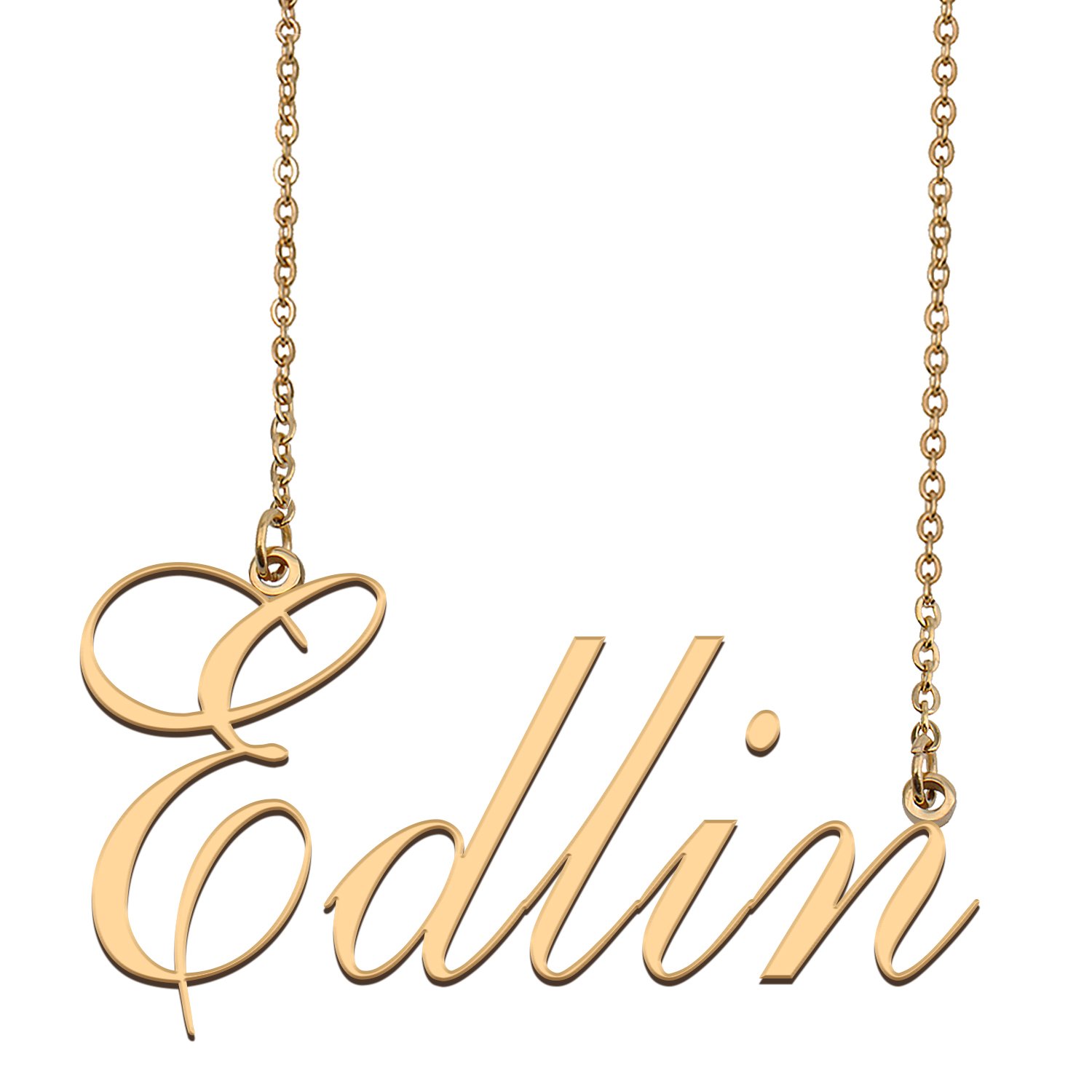 Customized Name Necklace 18K Gold Plated Jewelry Gift for Girlfriend for Her Karissa