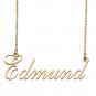 Customized Name Necklace 18K Gold Plated Jewelry Gift for Girlfriend for Her Karl