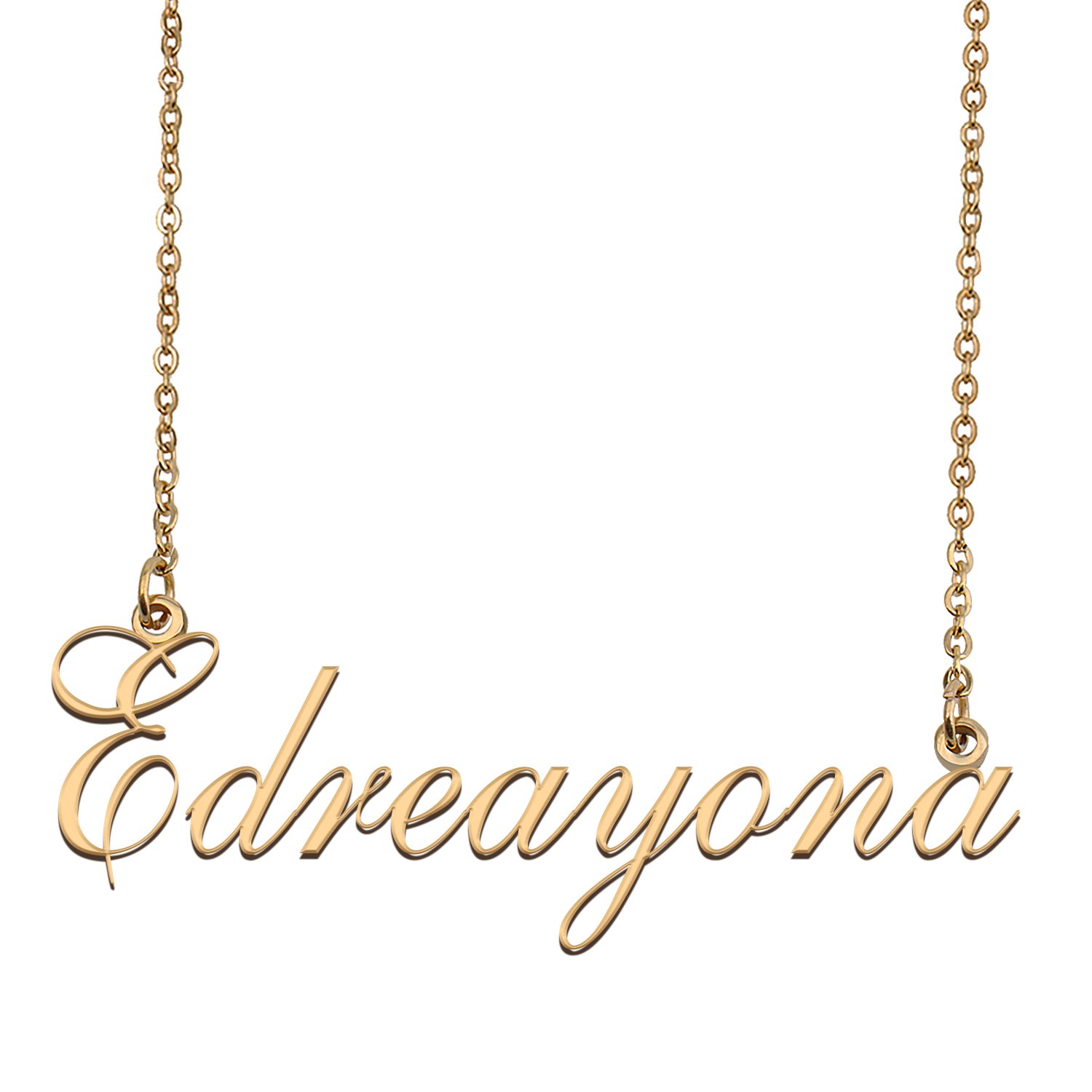 Customized Name Necklace 18K Gold Plated Jewelry Gift for Girlfriend for Her Karlee