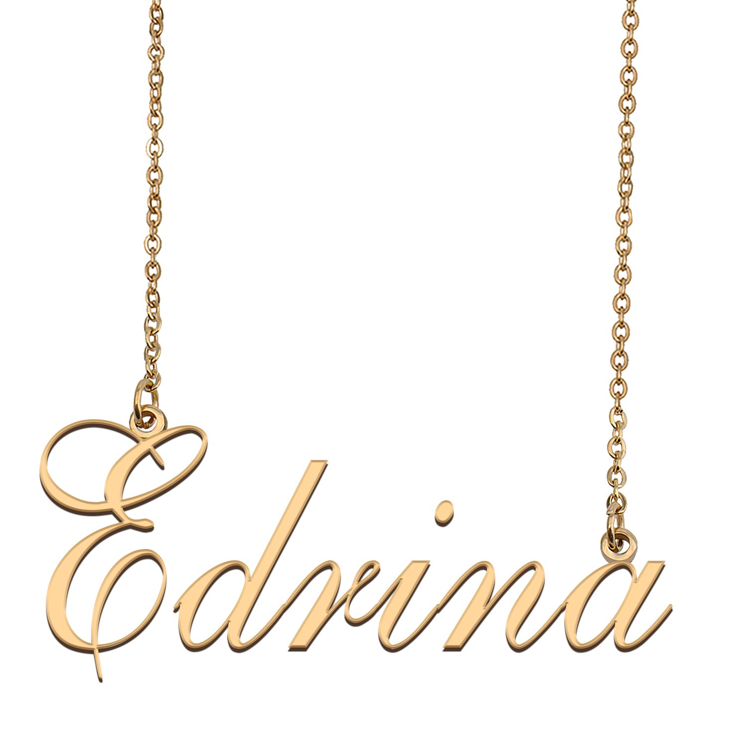 Customized Name Necklace 18K Gold Plated Jewelry Gift for Girlfriend for Her Karlei