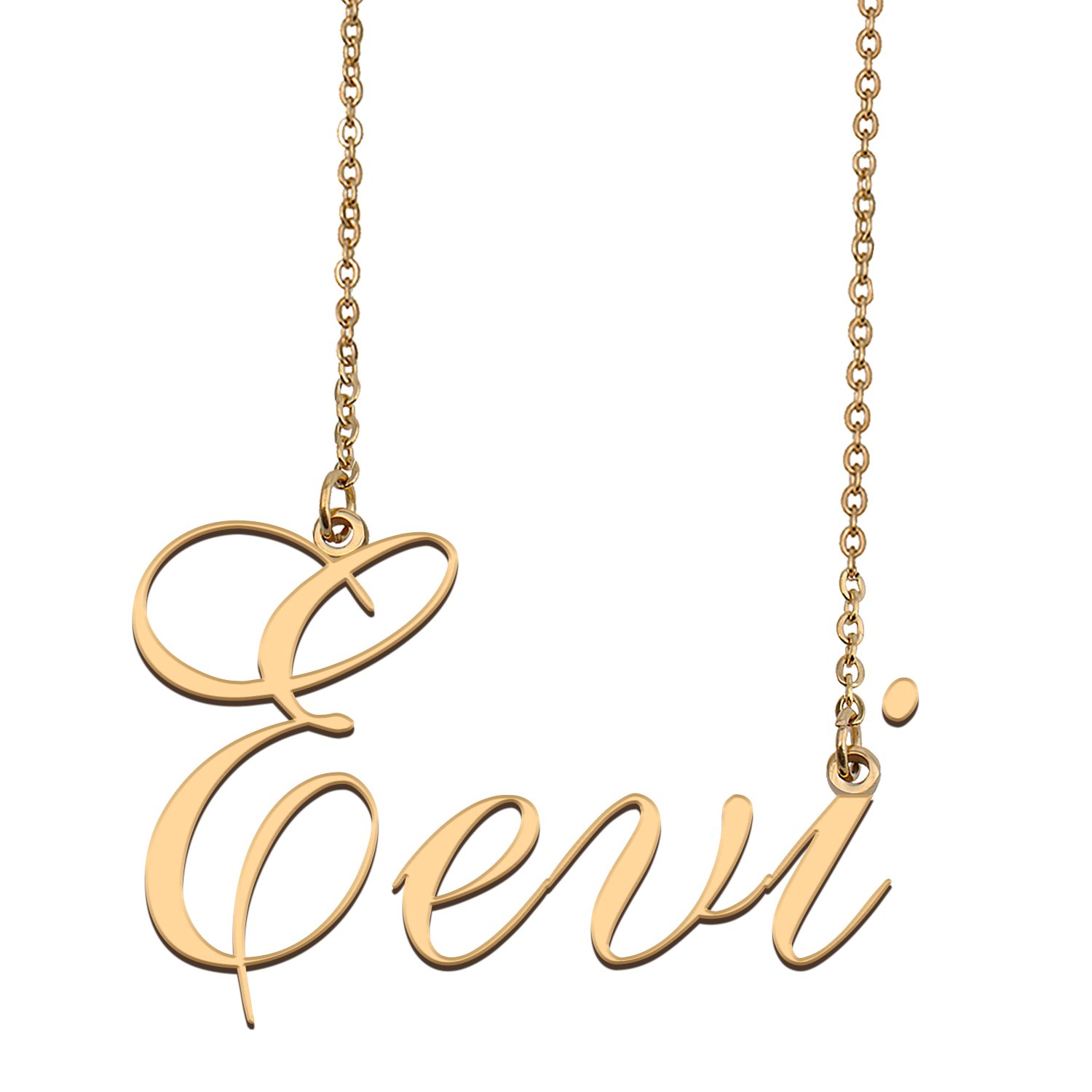 Customized Name Necklace 18K Gold Plated Jewelry Gift for Girlfriend for Her Karmen
