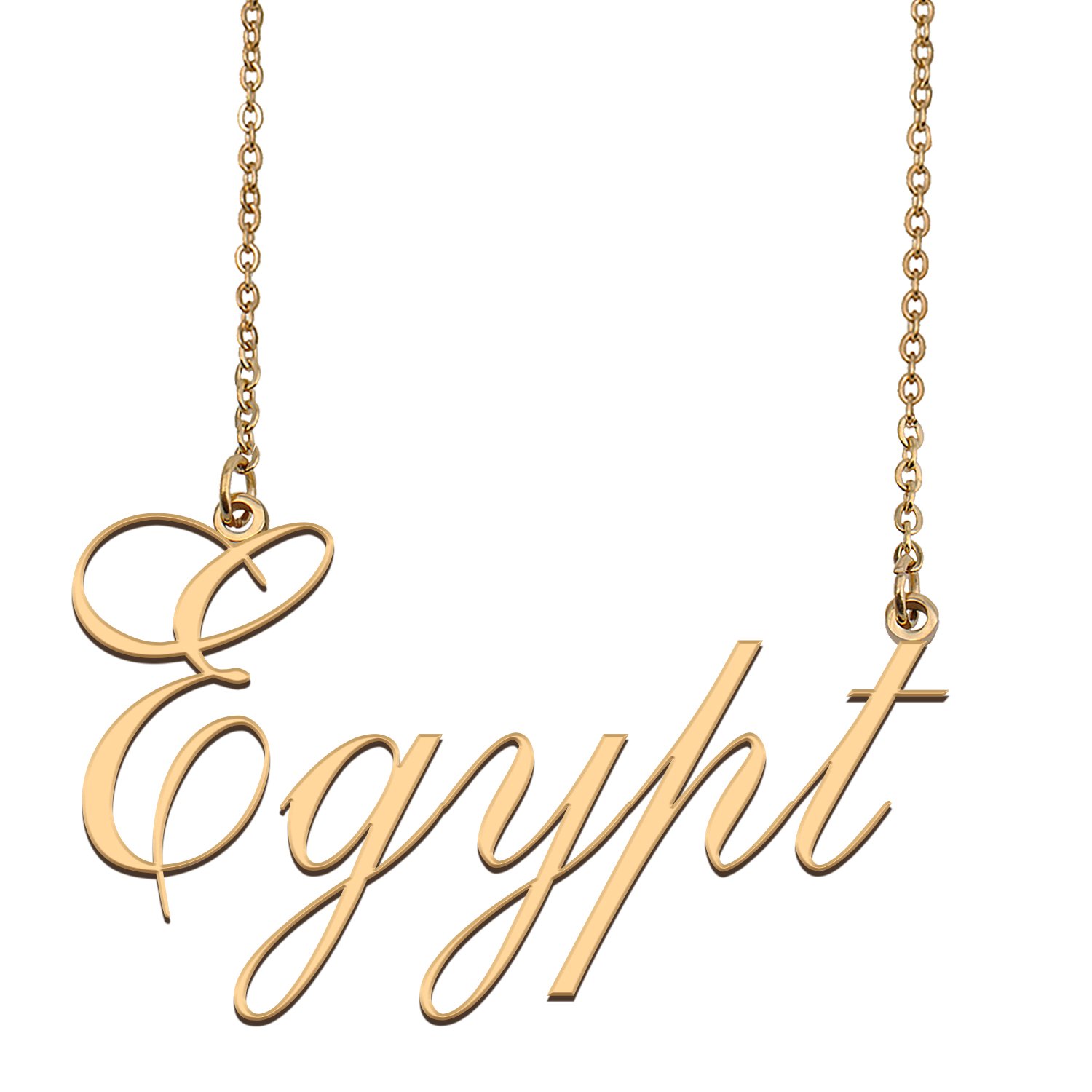 Customized Name Necklace 18K Gold Plated Jewelry Gift for Girlfriend for Her Karmie