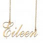 Customized Name Necklace 18K Gold Plated Jewelry Gift for Girlfriend for Her Karolina