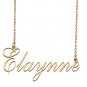 Customized Name Necklace 18K Gold Plated Jewelry Gift for Girlfriend for Her Kasen