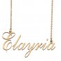 Customized Name Necklace 18K Gold Plated Jewelry Gift for Girlfriend for Her Kasey