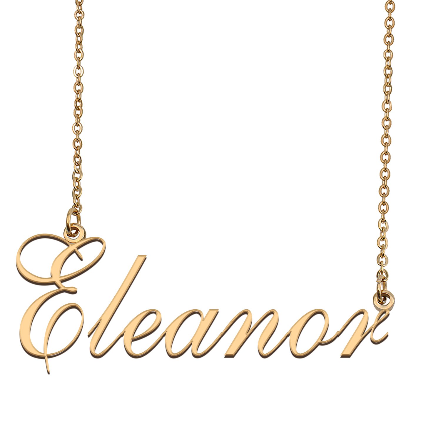 Customized Name Necklace 18K Gold Plated Jewelry Gift for Girlfriend for Her Kashs