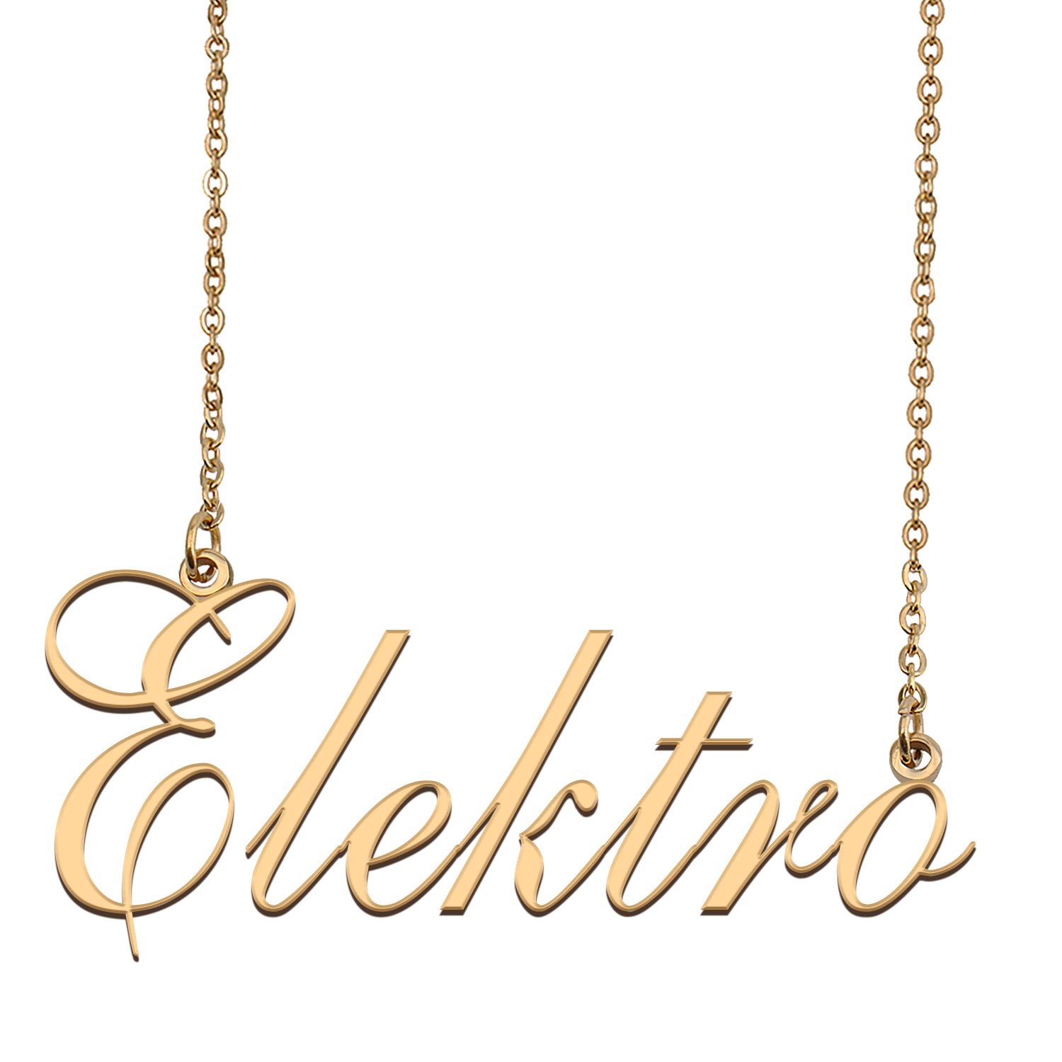 Customized Name Necklace 18K Gold Plated Jewelry Gift for Girlfriend for Her Kasiyah