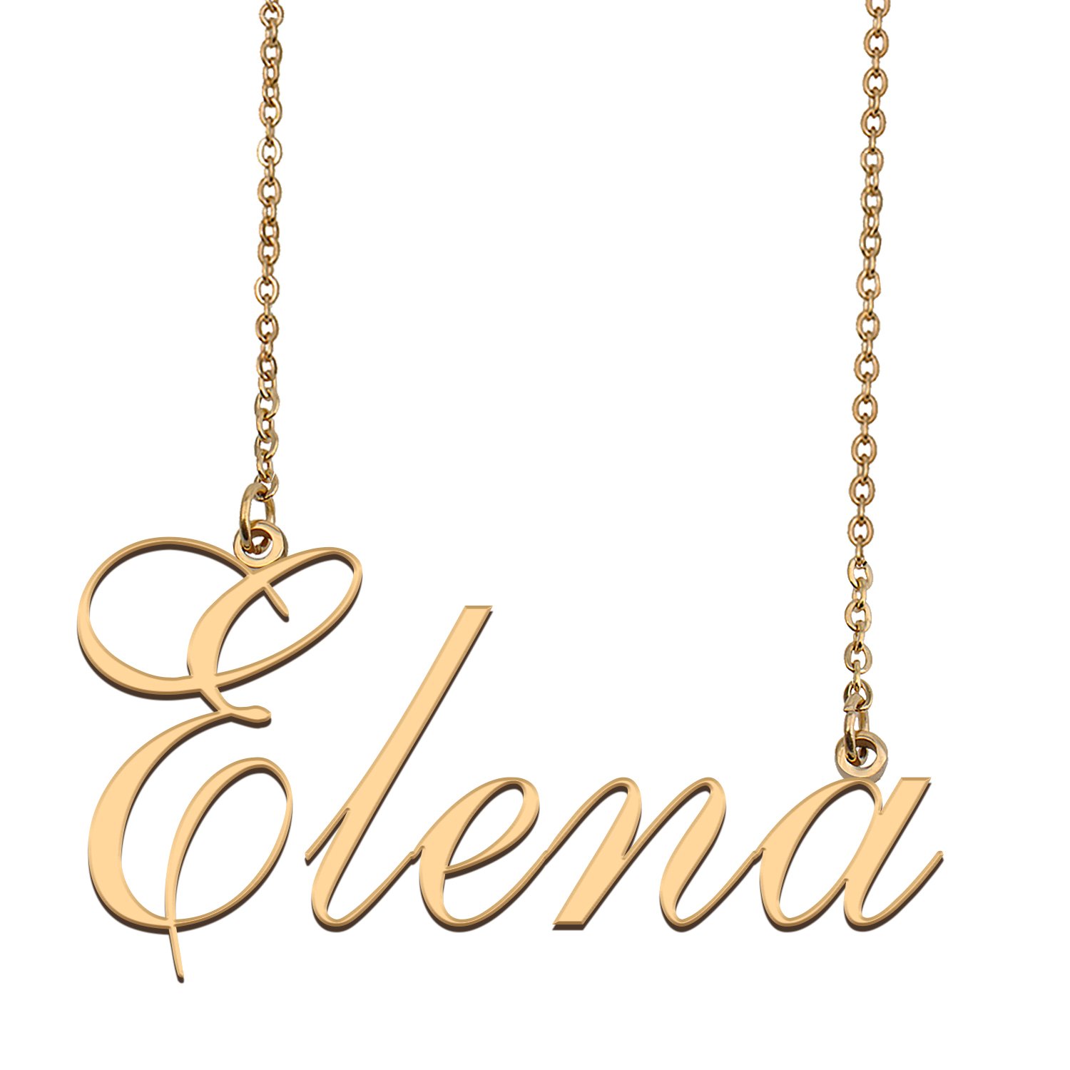 Customized Name Necklace 18K Gold Plated Jewelry Gift for Girlfriend for Her Kasmier