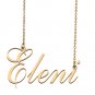 Customized Name Necklace 18K Gold Plated Jewelry Gift for Girlfriend for Her Kass