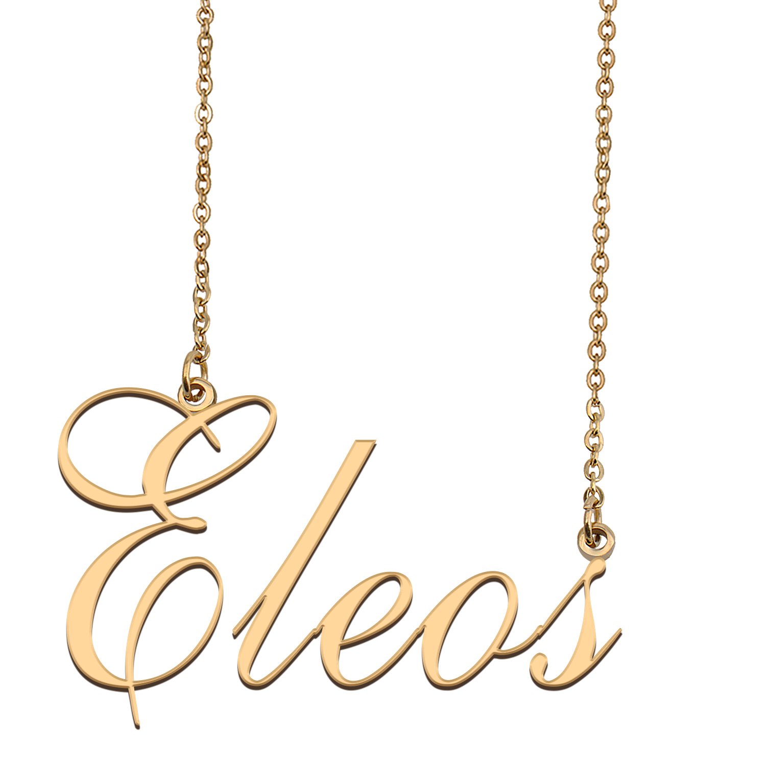 Customized Name Necklace 18K Gold Plated Jewelry Gift for Girlfriend for Her kassandra