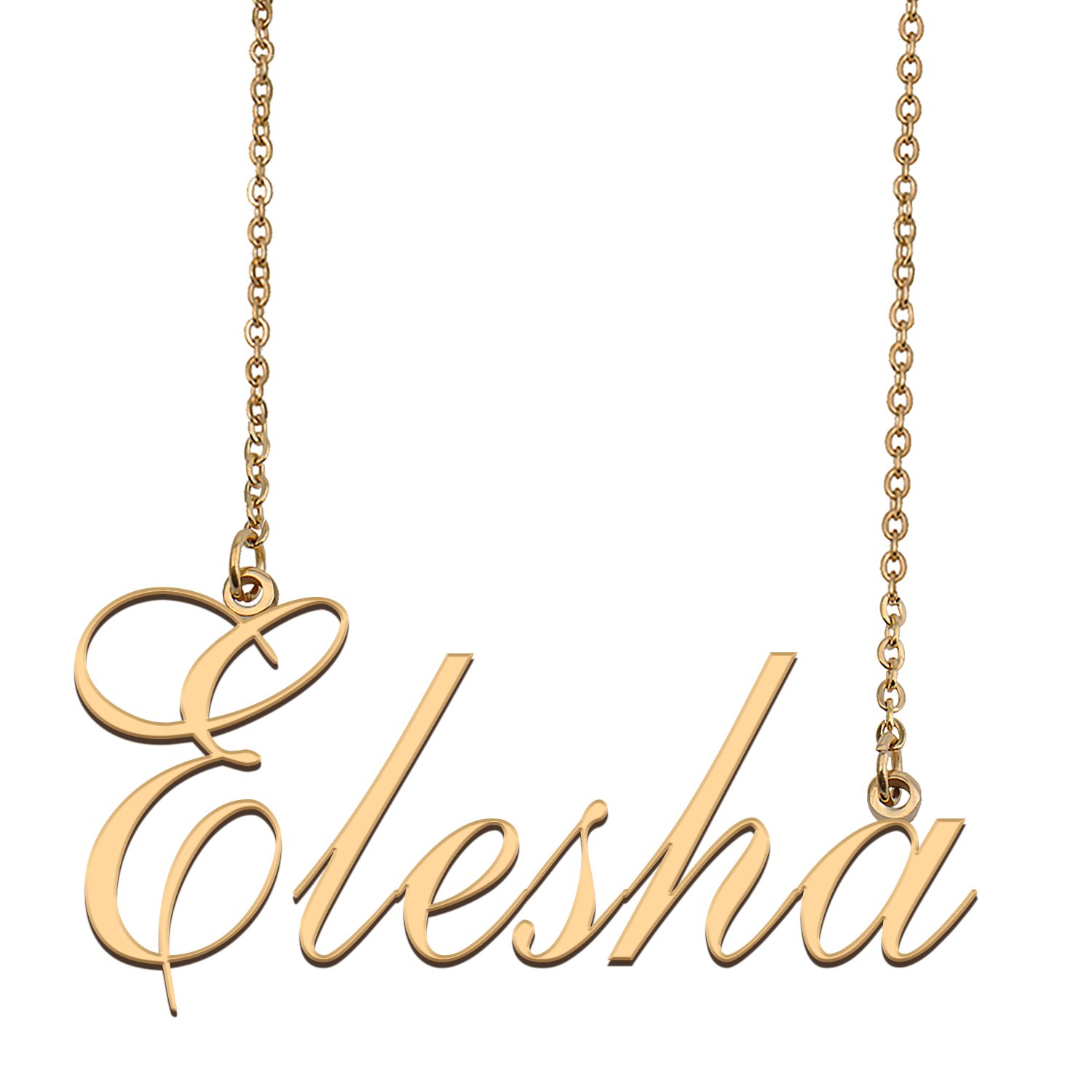 Customized Name Necklace 18K Gold Plated Jewelry Gift for Girlfriend for Her Kassidy