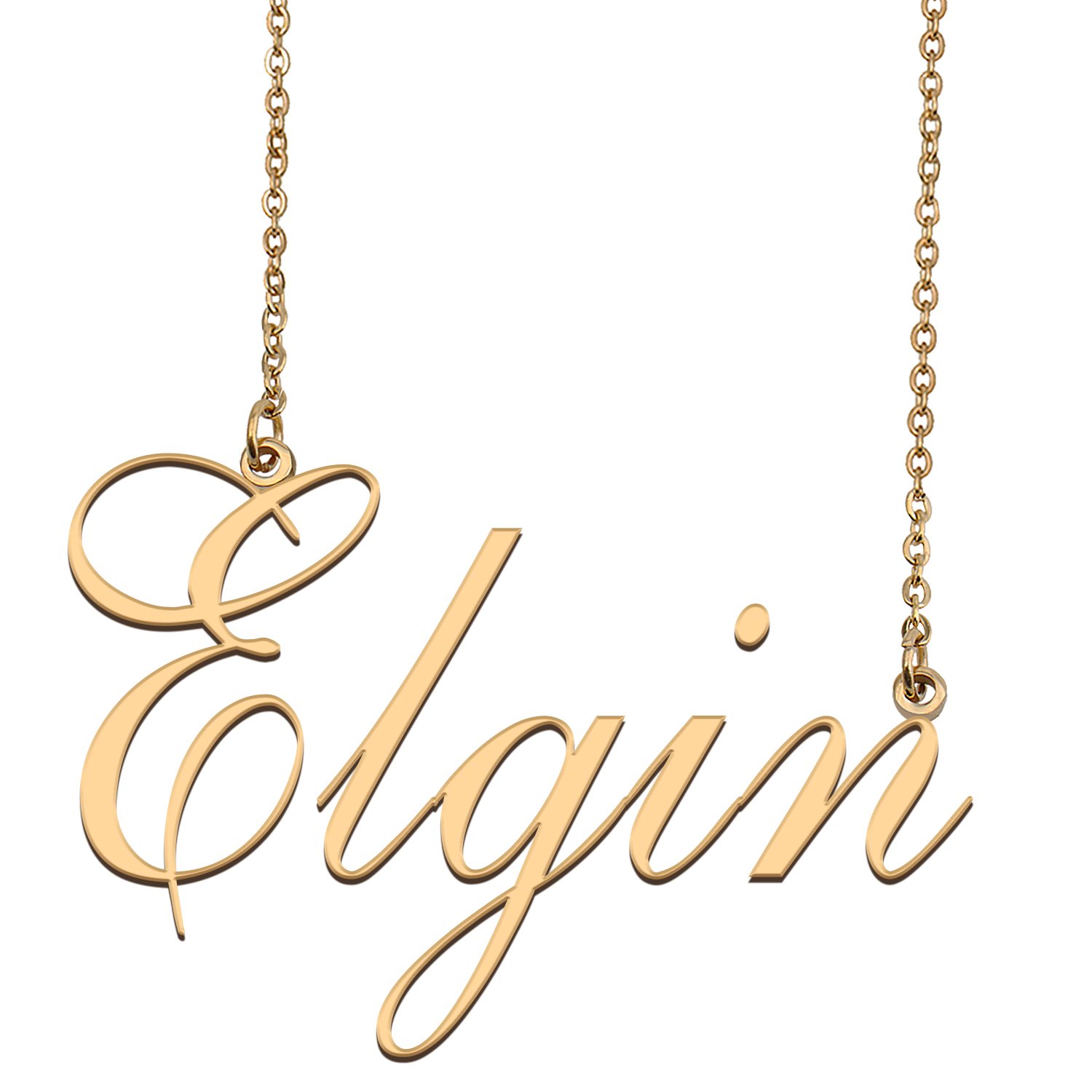 Customized Name Necklace 18K Gold Plated Jewelry Gift for Girlfriend for Her Kasyn