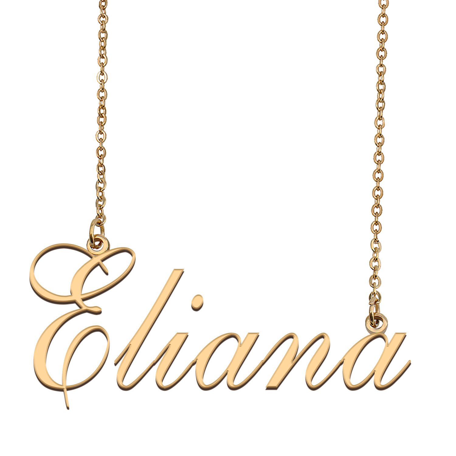 Customized Name Necklace 18K Gold Plated Jewelry Gift for Girlfriend for Her katana