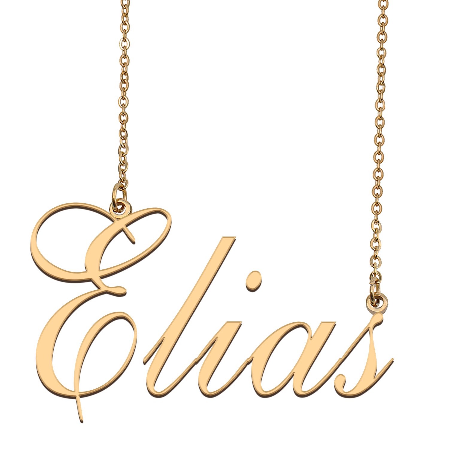 Customized Name Necklace 18K Gold Plated Jewelry Gift for Girlfriend for Her Kate