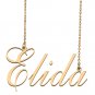 Customized Name Necklace 18K Gold Plated Jewelry Gift for Girlfriend for Her Kateisnt
