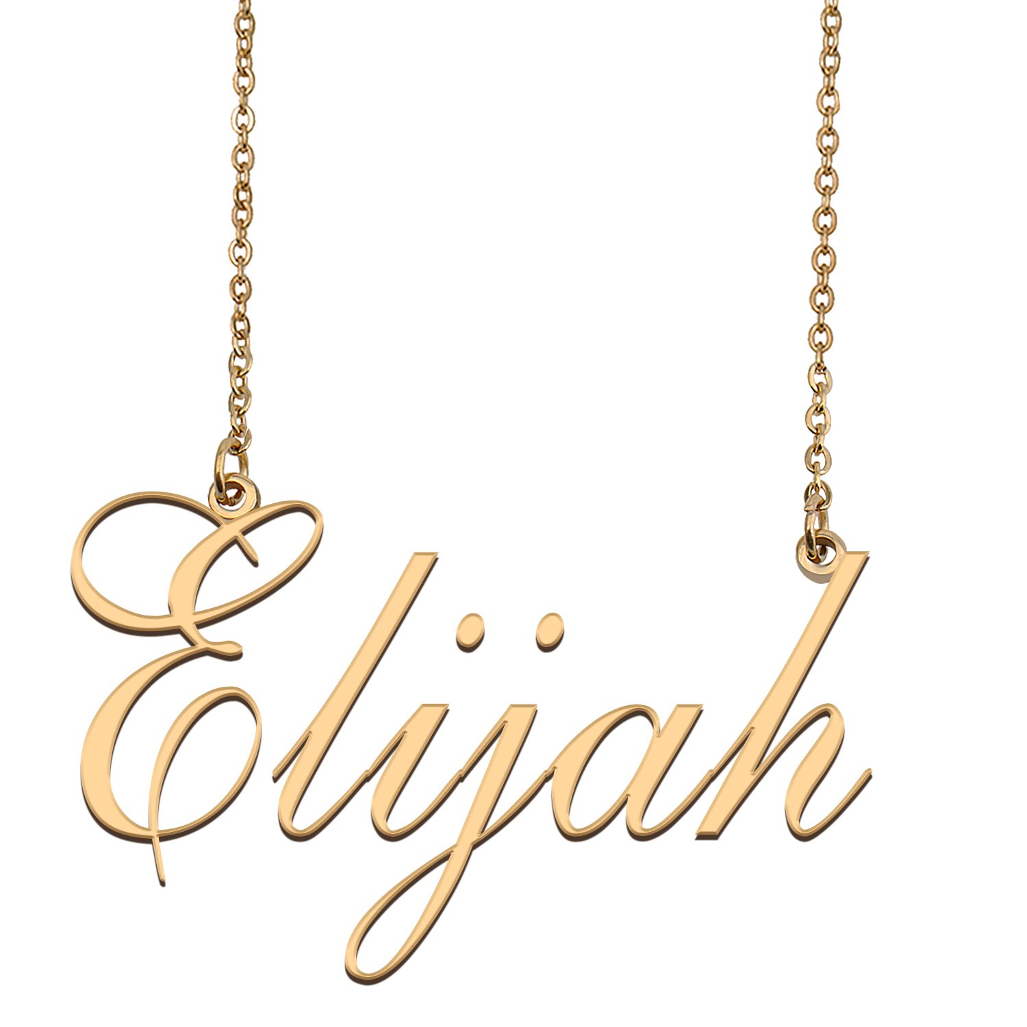 Customized Name Necklace 18K Gold Plated Jewelry Gift for Girlfriend for Her Katelyn