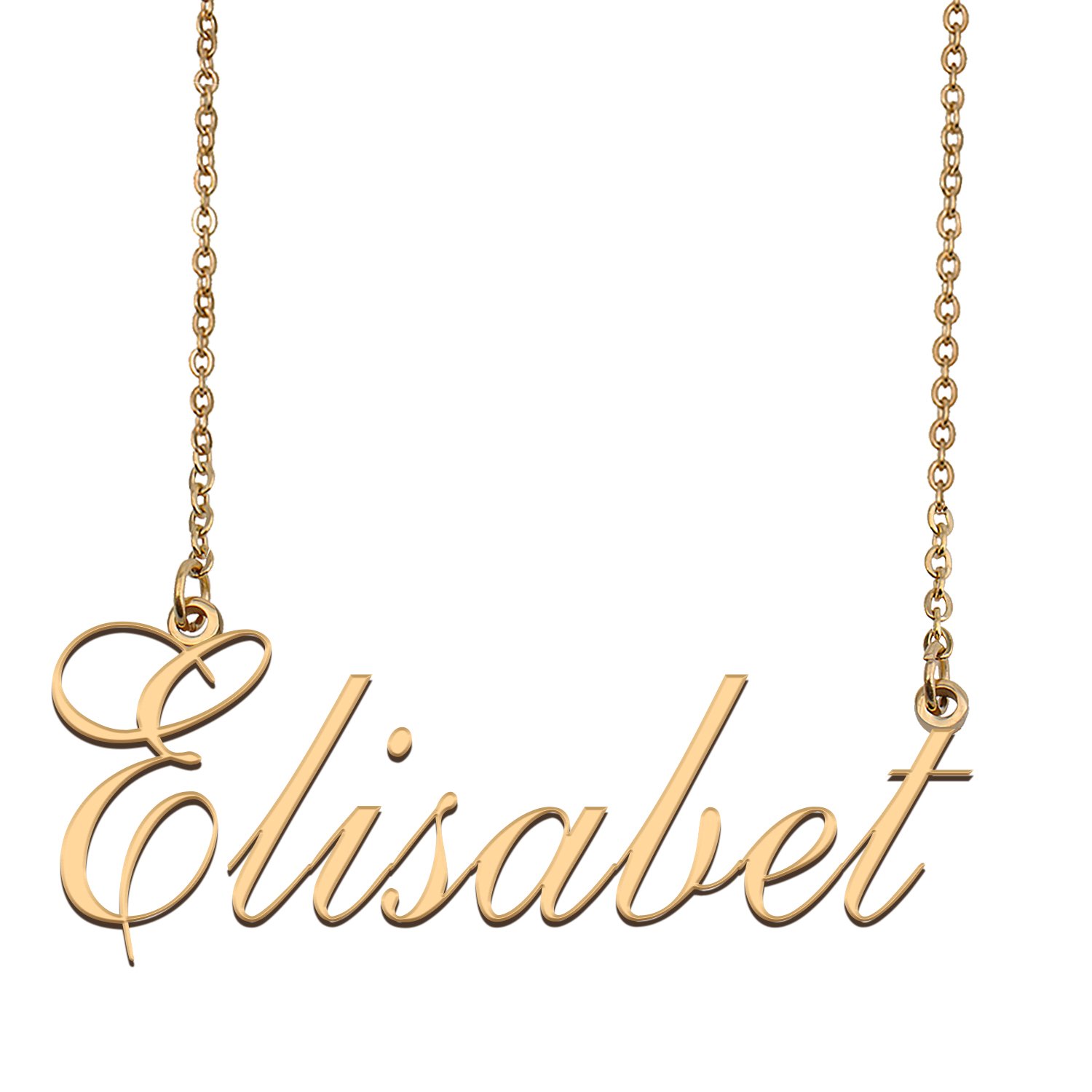 Customized Name Necklace 18K Gold Plated Jewelry Gift for Girlfriend for Her Katerine