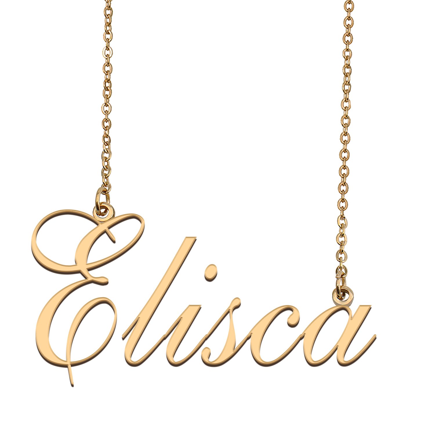 Customized Name Necklace 18K Gold Plated Jewelry Gift for Girlfriend for Her Kateryn