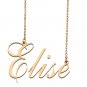 Customized Name Necklace 18K Gold Plated Jewelry Gift for Girlfriend for Her Kath