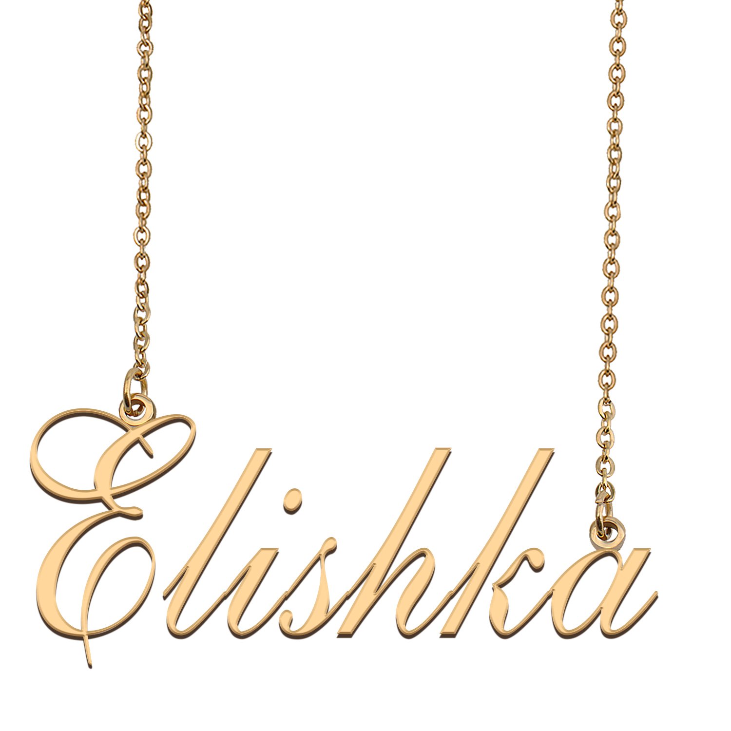 Customized Name Necklace 18K Gold Plated Jewelry Gift for Girlfriend for Her Katherine