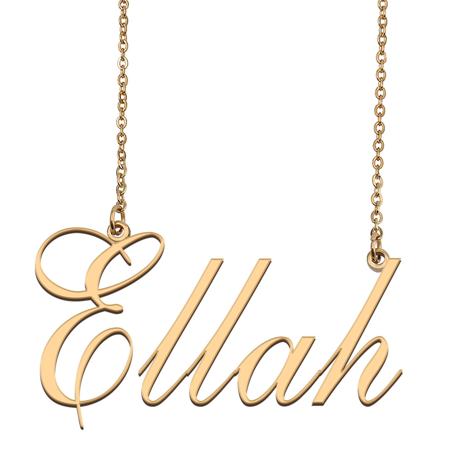 Customized Name Necklace 18K Gold Plated Jewelry Gift for Girlfriend for Her Katia