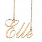 Customized Name Necklace 18K Gold Plated Jewelry Gift for Girlfriend for Her Katie