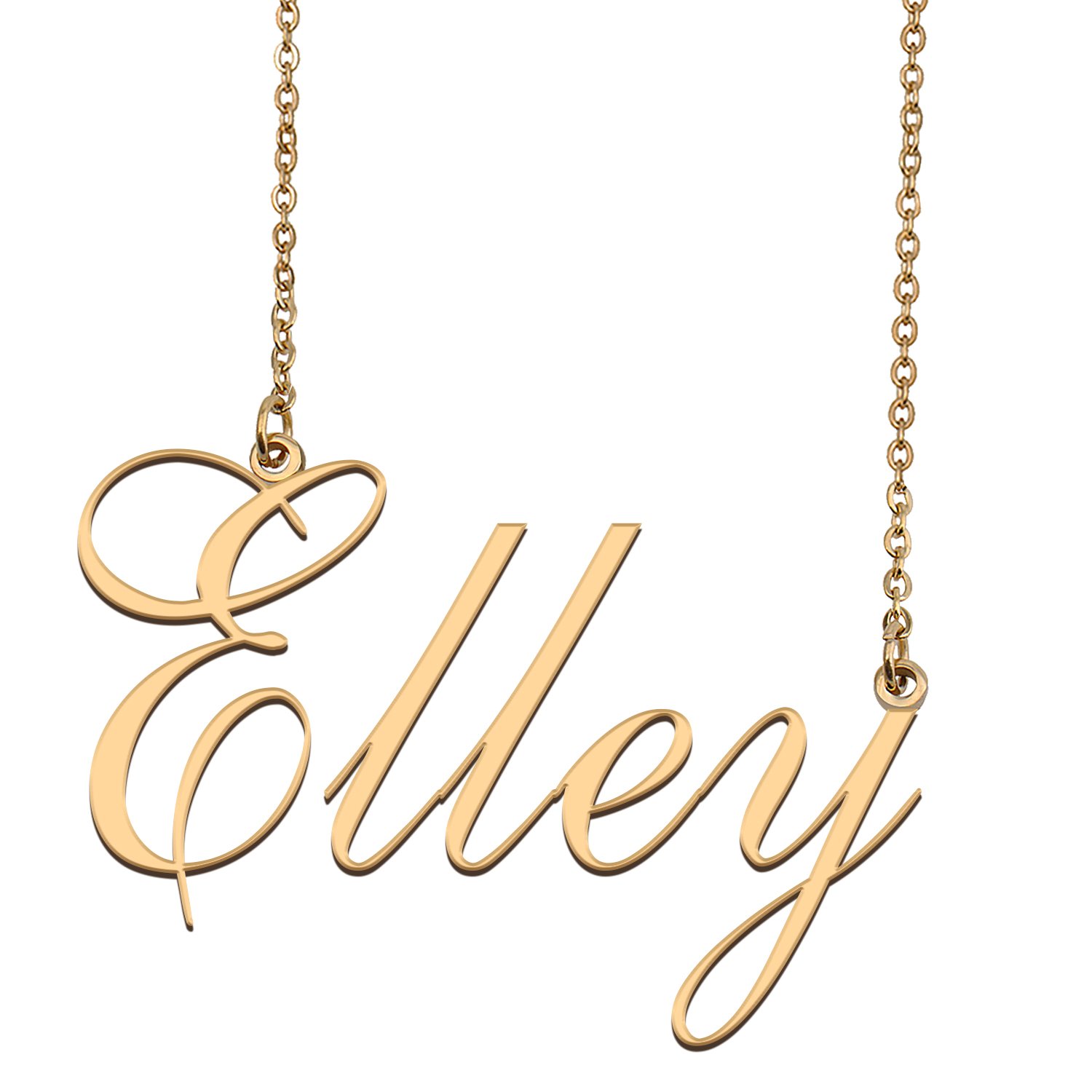 Customized Name Necklace 18K Gold Plated Jewelry Gift for Girlfriend for Her Katija