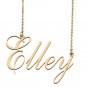 Customized Name Necklace 18K Gold Plated Jewelry Gift for Girlfriend for Her Katija