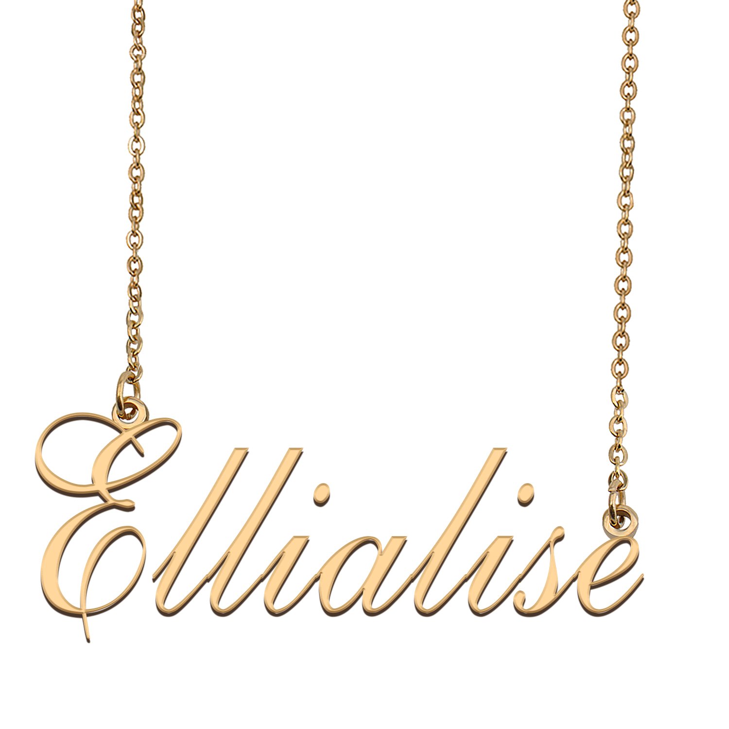 Customized Name Necklace 18K Gold Plated Jewelry Gift for Girlfriend for Her Katlyn