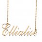 Customized Name Necklace 18K Gold Plated Jewelry Gift for Girlfriend for Her Katlyn