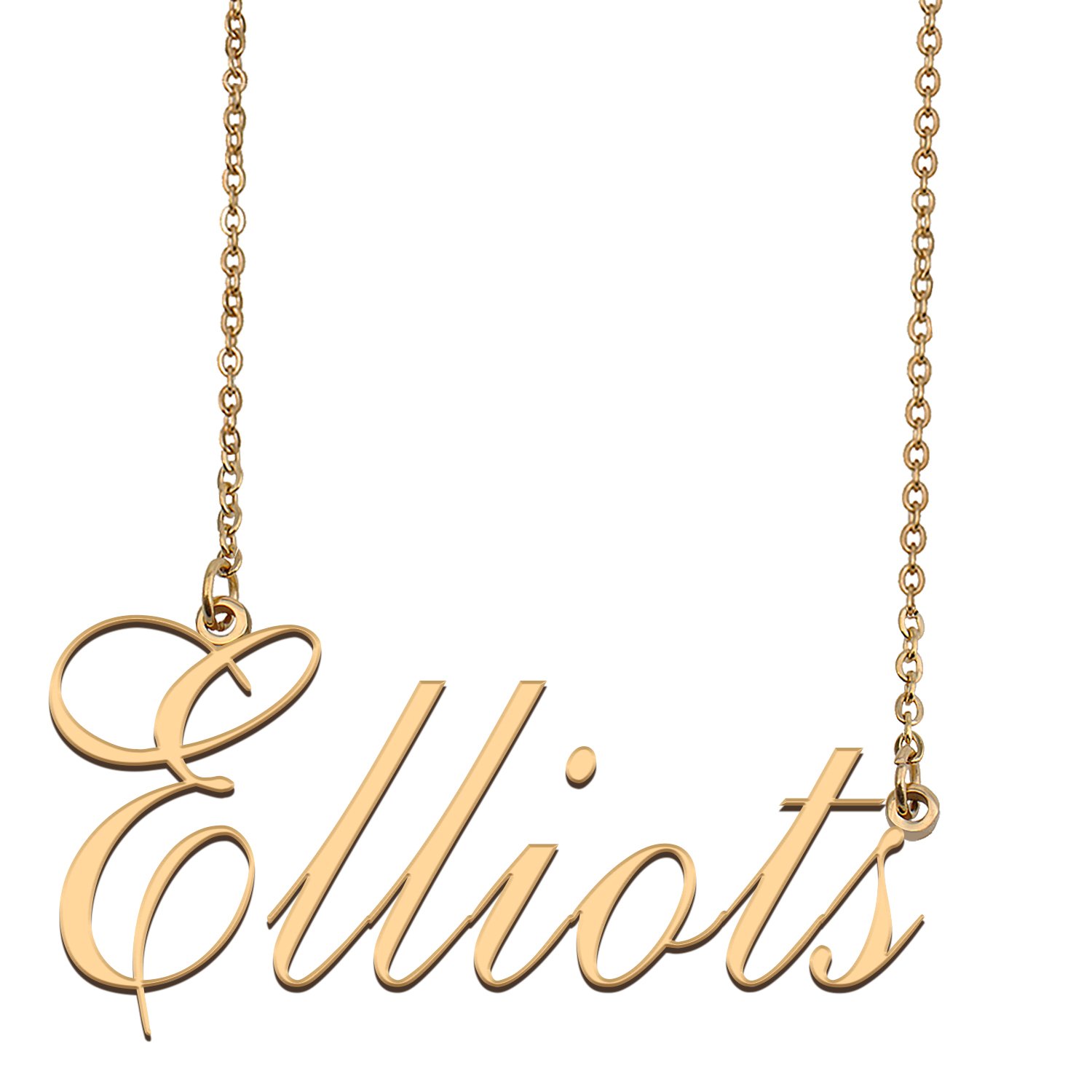 Customized Name Necklace 18K Gold Plated Jewelry Gift for Girlfriend for Her Katurah