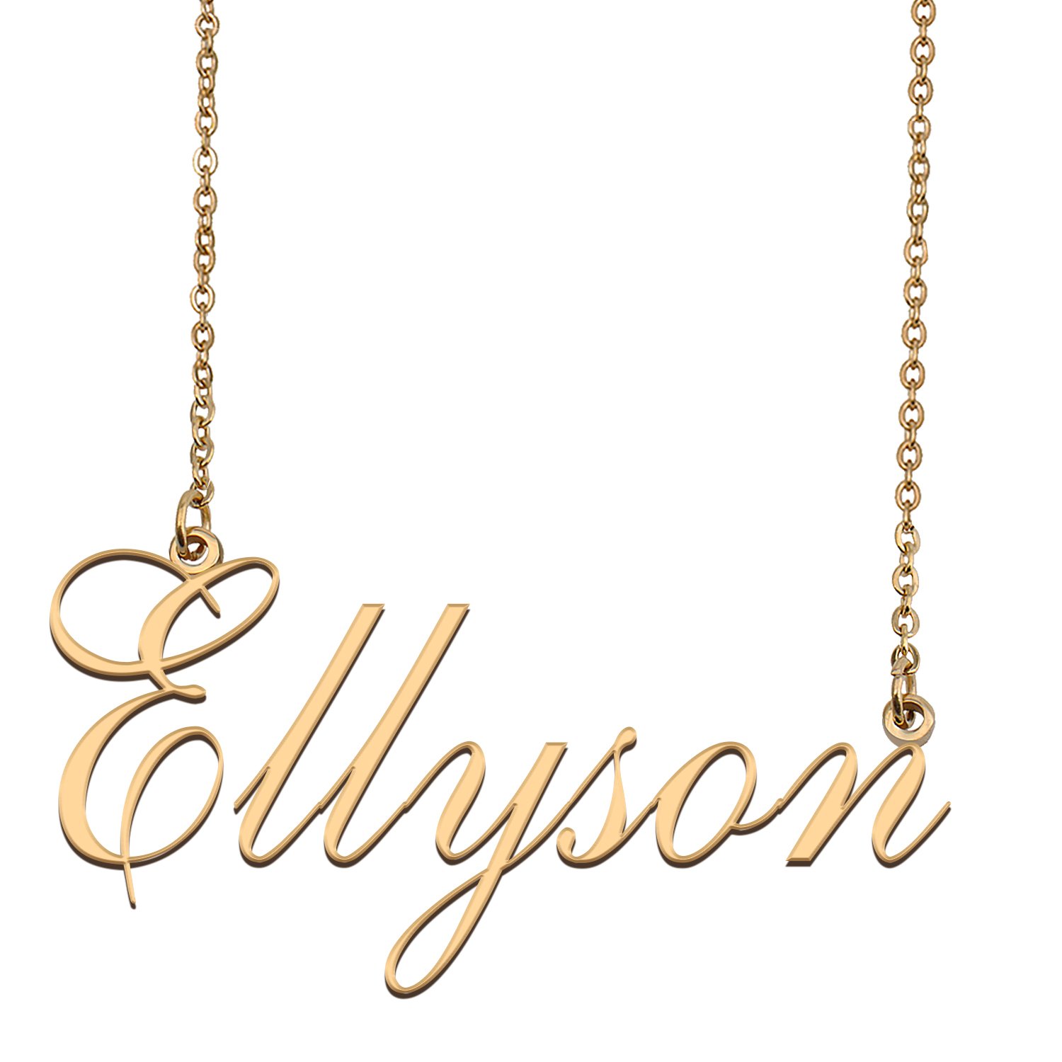 Customized Name Necklace 18K Gold Plated Jewelry Gift for Girlfriend for Her Kayah