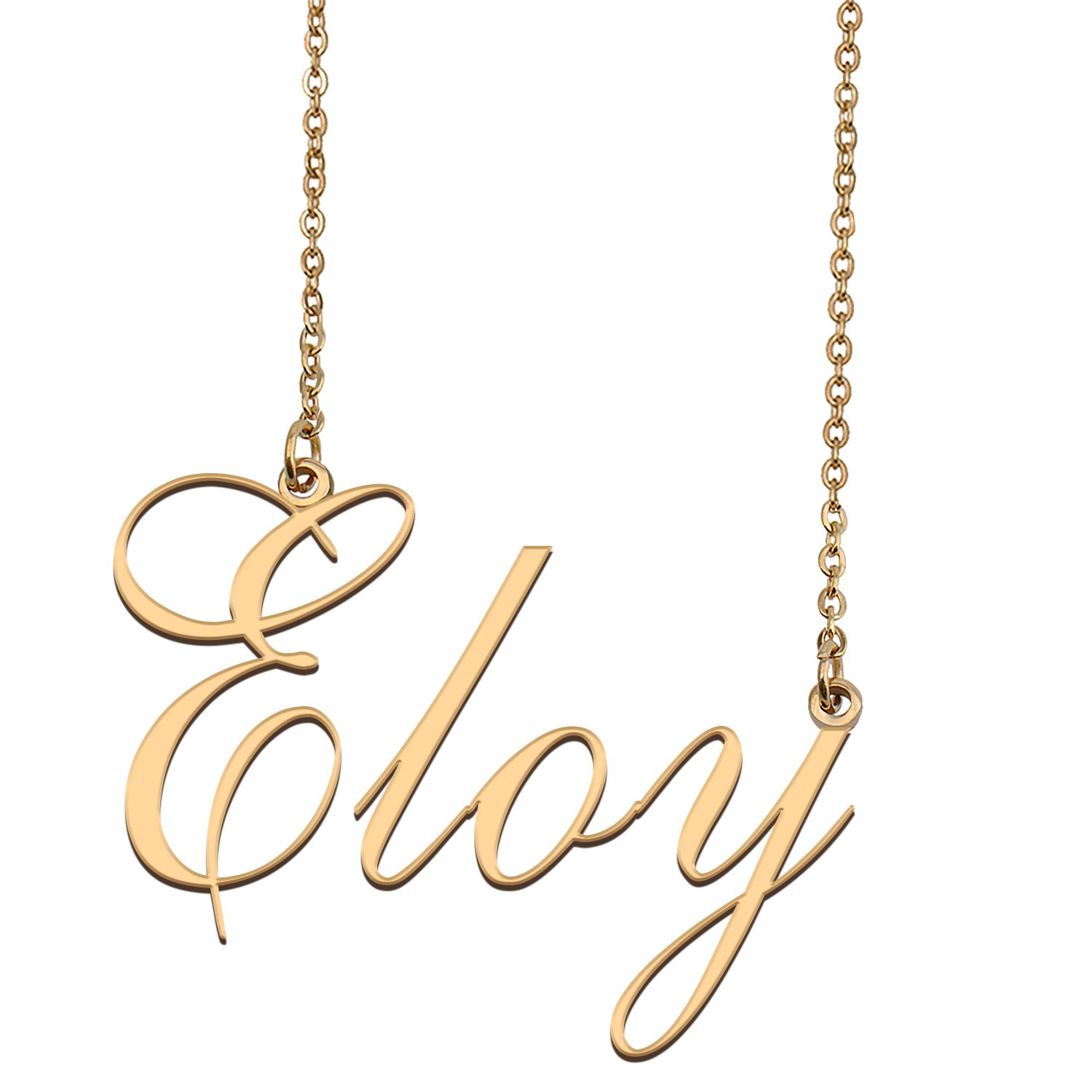Customized Name Necklace 18K Gold Plated Jewelry Gift for Girlfriend for Her Kaydende