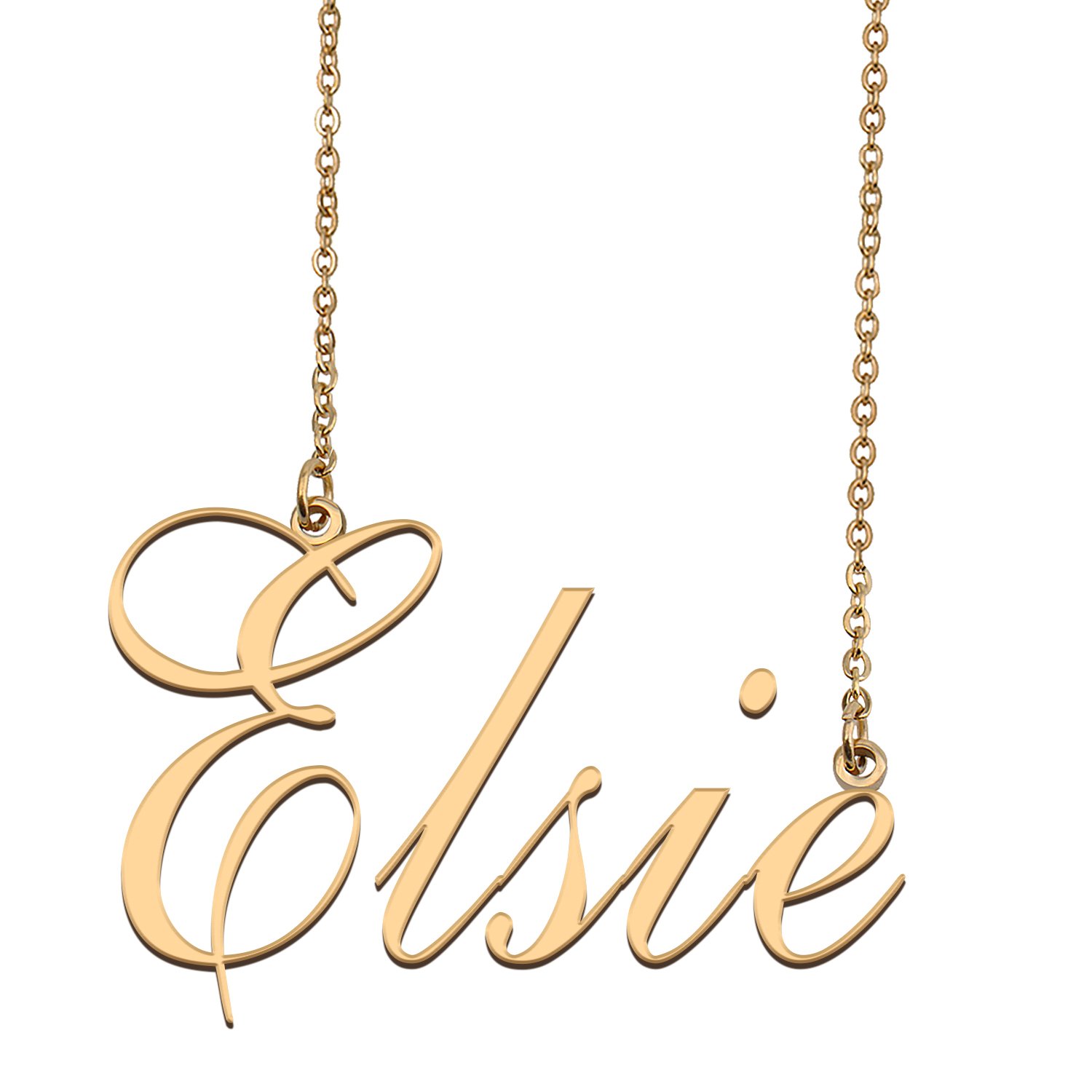 Customized Name Necklace 18K Gold Plated Jewelry Gift for Girlfriend for Her Kaye