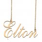 Customized Name Necklace 18K Gold Plated Jewelry Gift for Girlfriend for Her Kaykay