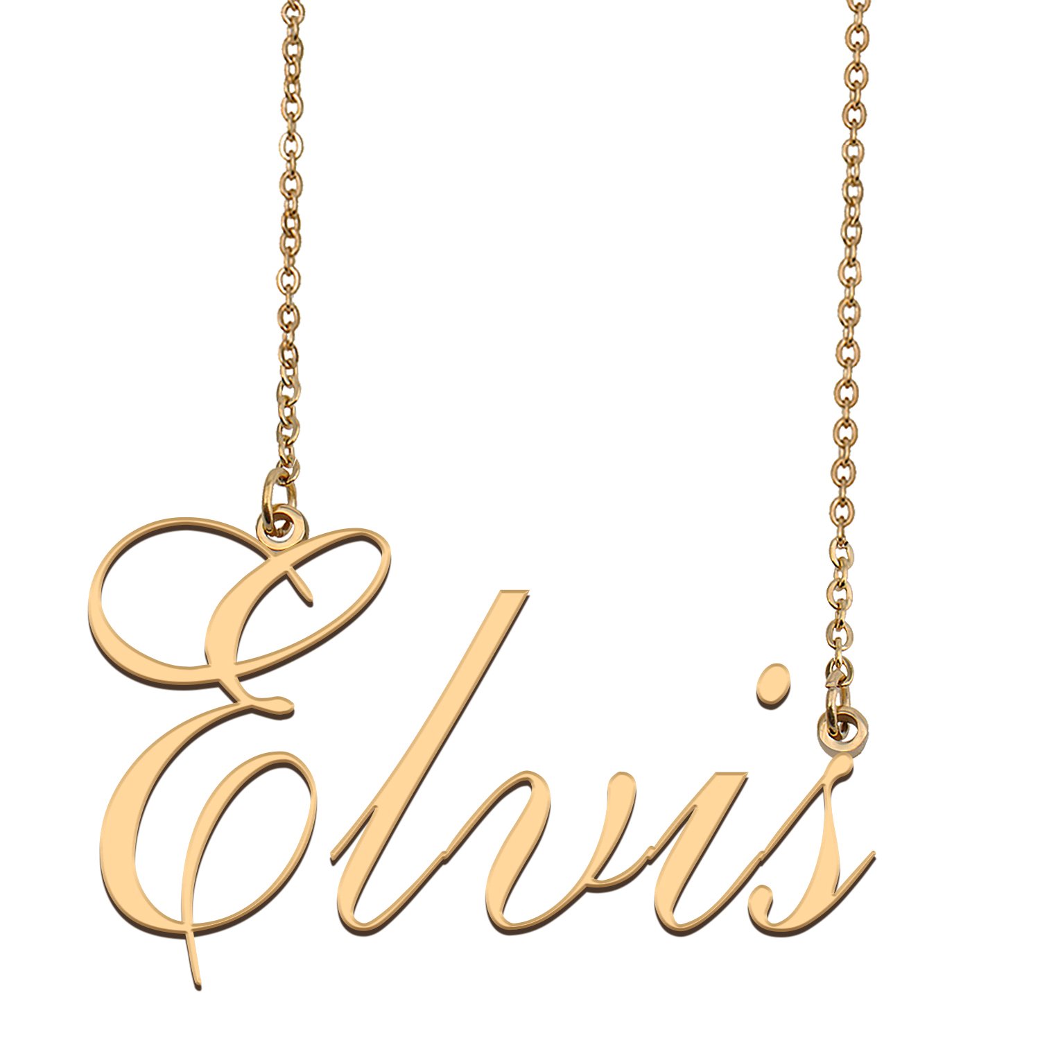 Customized Name Necklace 18K Gold Plated Jewelry Gift for Girlfriend for Her Kaylan